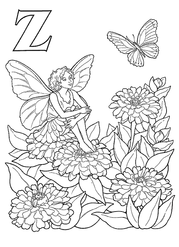 Plansa de colorat cu alfabet engleza 168 77